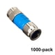thumbnail image 1 of Conectores coaxiales de compresión PPC Belden SNSD6 RG6 azul Snap-N-Seal (paquete de 1000), 1 of 2