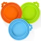 thumbnail image 2 of Fundas de silicona universal para latas de comida para mascotas SHENGQIDZ, paquete de 3, 2 of 5