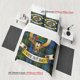 thumbnail image 1 of Scottish MACKENZIE Family Crest And Motto Pattern Three-Piece Set Soft And Comfortable Bedding Set, 1 of 1