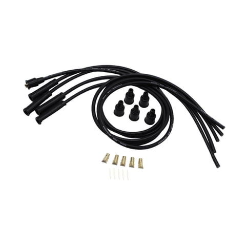 Magideal - Cable De Encendido De 8 Mm Con Cables De Alta Tensión, Fácil De Instalar Para Coches Clásicos De 4 Cilindros