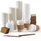 thumbnail image 1 of [Tazas de café] Tazas de café de papel JOLLY PARTY de 350 ml con tapa, paquete de 100, 1 of 7