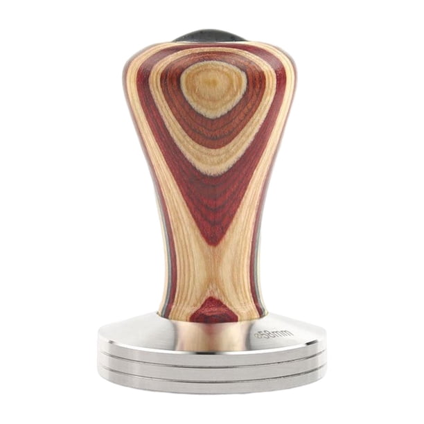 Utensilios de manipulación de café Espresso de 58mm, mango de madera colorido, creativo profesional para Barista Espresso, regalo de café de oficina