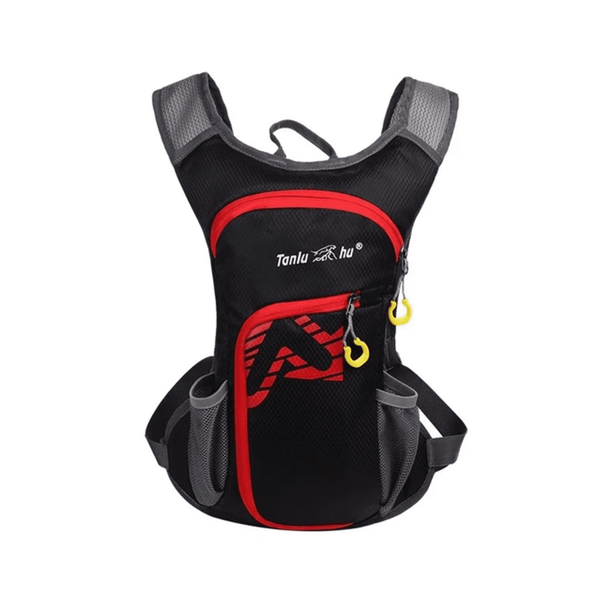 Genérico - Mochila Outdoor Trekking + Bolsa De Agua Color Negro