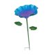 thumbnail image 5 of Comedero Para Pájaros De Jardín Resistente Con Soporte De Metal Para Jardín Césped Color Azul, 5 of 5