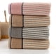 thumbnail image 4 of Toallas de mano 100 % algodón, absorbentes, suaves y decorativas para baño, 34 x 74 cm, 4 of 7