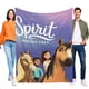 thumbnail image 1 of Spirit: Indomable anti-pilling, suave, ligera, esponjosa y acogedora de lujo para hogar y cocina – Perfecta para niños y adultos,150X130cm, 1 of 6
