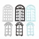 thumbnail image 1 of Troqueles MESYGK de Marcos de Ventana para Scrapbooking y Relieve, 1 of 7