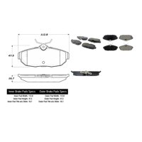 Powerstop - Pastillas Freno Para Auto Nxt-1082