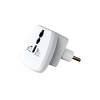 Macrotel - Adaptador Universal 2P+T 250V Multinorma 10A