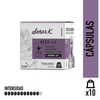 Cápsulas Espresso 100% Robusta India Kera La Café Señor K