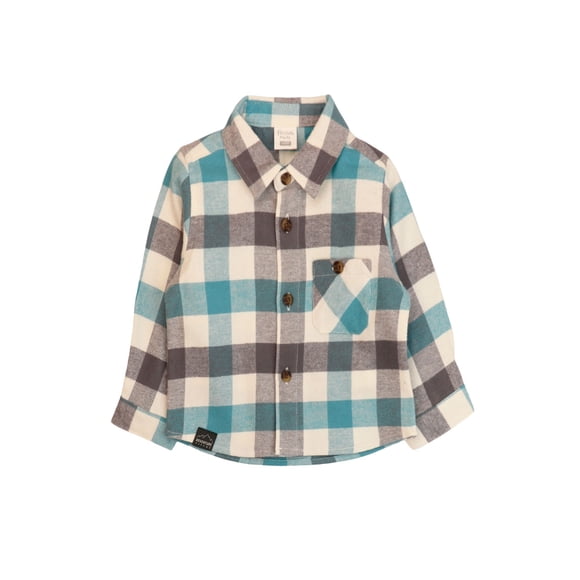 Camisa bb niño escocesa adventure