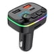 thumbnail image 2 of Transmisor FM Bluetooth IRM para Auto PD 20W USB MicroSD Manos Libres Cargador 12V-24V, 2 of 3