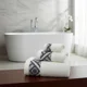 thumbnail image 1 of Toallones De Baño Teng Fei 70 Cm, Set De 3 Unidades Blanco Con Diseño Rayas, 1 of 3