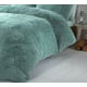 thumbnail image 2 of Cubrecama Peludo 2 plazas Verde Agua, 2 of 4