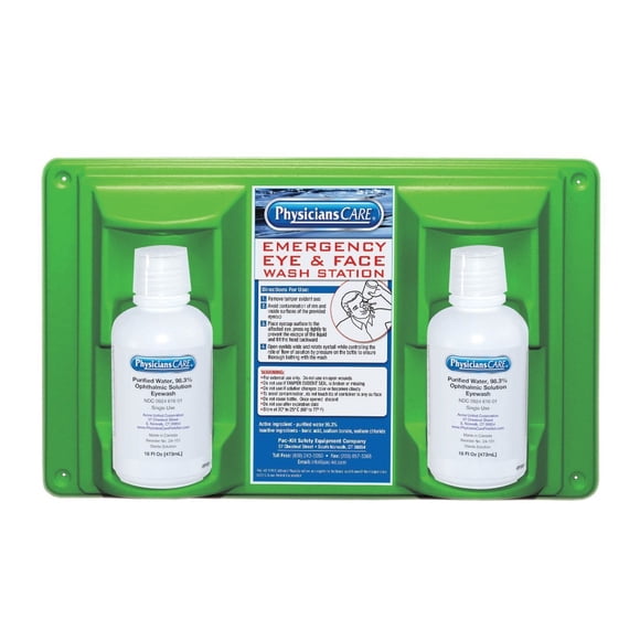 Eye Wash Station Botella Doble De 473 Ml