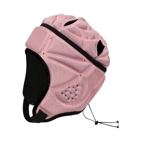 Magideal - Casco De Rugby, Gorra Protectora, Accesorios, Equipo De Protección, Casco De Rugby Ajustable, Protector De Cabeza De Rugby Para Lanzador, Béisbol Depo Rosa