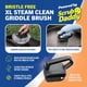 thumbnail image 2 of Cepillo para plancha Mr. Bar-B-Q XL, limpio a vapor, sin cerdas, 2 of 7