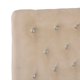 thumbnail image 3 of Respaldo Cama Diamond 2 Plaza Felpa Beige, 3 of 4