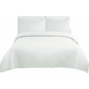 Genérico - Cubrecama Quilt Verano 1.5 Plaza + Funda