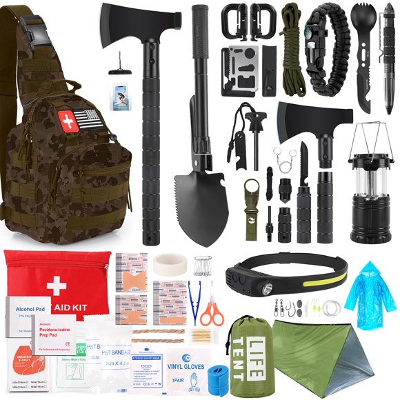 Kit de Supervivencia Táctico XIFOZA 268 Piezas
