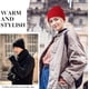 thumbnail image 4 of Gorros para hombre y mujer, paquete de 2, para otoño e invierno, unisex, cálidos, de punto, suaves, para esquí, CLT01, 4 of 6