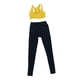 thumbnail image 1 of Conjunto De Ropa De Soldado Femenino A Escala 1/6 Para Vestido De Figura De Acción De 12 Pulgadas Traje De Pantalón Negro, 1 of 5