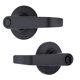 thumbnail image 2 of Palanca de puerta BRINKS Light Duty Privacy Matte Black, 2 of 8