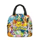 thumbnail image 1 of HOT 2PC Pikachu Cartoon Backpack Pokemon Student School Bag Pencil Bag Elf Pokémon Lunch Bag Cartoon School Bag Mochila, 1 of 3