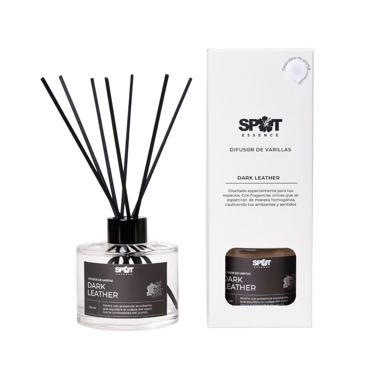 Difusor De Varillas 150ml Dark Leather Spot Essence