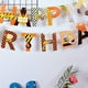 thumbnail image 2 of Set, Party Supplies Pull Flag Decoration Arrangement, Happy Birthday Pull Flag, Birthday Party Decor Supplies, 2 of 2