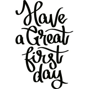 Rienda Libre Graphics - Decomural Great First Day Classroom Ws-46412