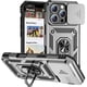 thumbnail image 4 of Estuche GANGXUN para iPhone 16 Pro Max, soporte giratorio 360°, estilo mecánico y magnético, 4 of 5