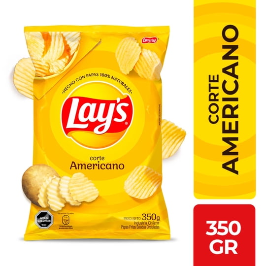 Papas Fritas Corte Americano 350 g Lay's