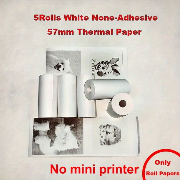 Mini Photo Printer For IPhone/Android,1000mAh Portable Thermal Photo Printer For Gift Study Notes Work Children Photo Picture Memo