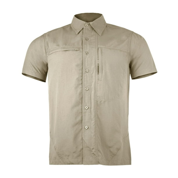 Camisa Trekking Manga Corta Hombre