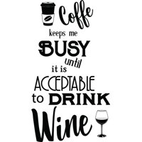 Rienda Libre Graphics - Decomural Coffee And Wine Alcohol Ws-41471