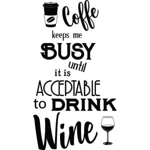 Rienda Libre Graphics - Decomural Coffee And Wine Alcohol Ws-41471