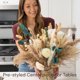 thumbnail image 3 of Flores Artificiales 100pcs Jarron Pampas 20h, 3 of 3