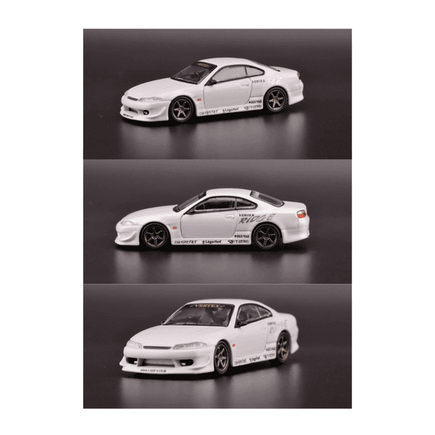 Nissan Silvia S15 Vertex Blanco Tarmac 1:64 | Lider