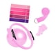 thumbnail image 3 of Juego de 9 anillos circulares de pilates, equipo de entrenamiento, regalo, estiramientos, pelotas de pilates para el hogar, bandas de resistencia para Rosa, 3 of 5