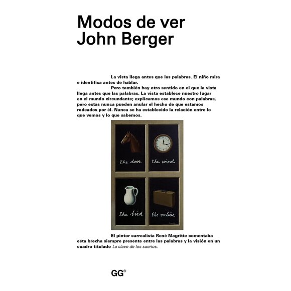 Modos De Ver de Editorial Gustavo Gili
