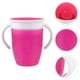 thumbnail image 1 of Vaso Antiderrame 360 Con Asas 270ml Fucsia, 1 of 3