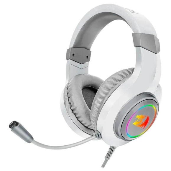 Audífonos gamer hylas white h260 rgb