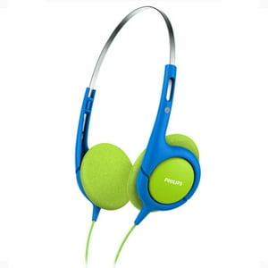 Audífonos Philips Para Niños Shk1030/00 Color Azul/Verde