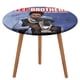 thumbnail image 1 of Hermanastros theme Fitted Round Tablecloths Elastic Edged Table Covers Waterproof Table Cloth For Kitchen Holiday Party Tables Decor 150cm, 1 of 6