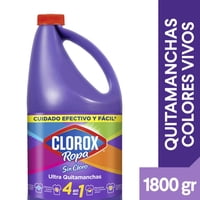 Quitamanchas Líquido Colores Vivos Botella 1,8 L Clorox