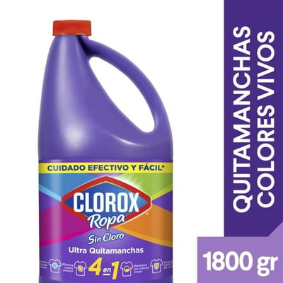 Quitamanchas Líquido Colores Vivos Botella 1,8 L Clorox