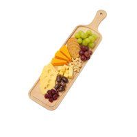 Mtm - Tabla Para Picoteo Quesos De Madera Bambú 55Cm