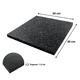 thumbnail image 2 of Piso de Caucho para Gimnasio Alta Densidad 50 x 50 x 1,5 cm – Unidad, 2 of 3