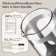 thumbnail image 3 of Cafetera French Press Veken de vidrio resistente al calor de 1 litro, 3 of 9